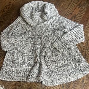 Long Knit Sweater with elegant details